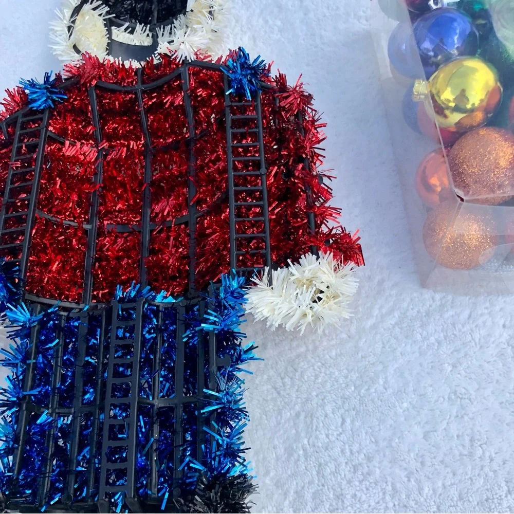 Vintage Nutcracker Christmas Tound Balls Ornaments holiday decor Soldier